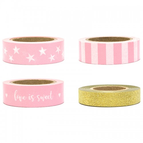 Washi Tape Rosa Claro